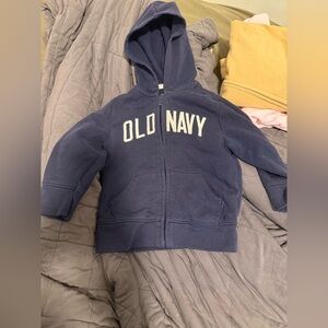 Old Navy Kids Dark Blue Zip-Up Hoodie